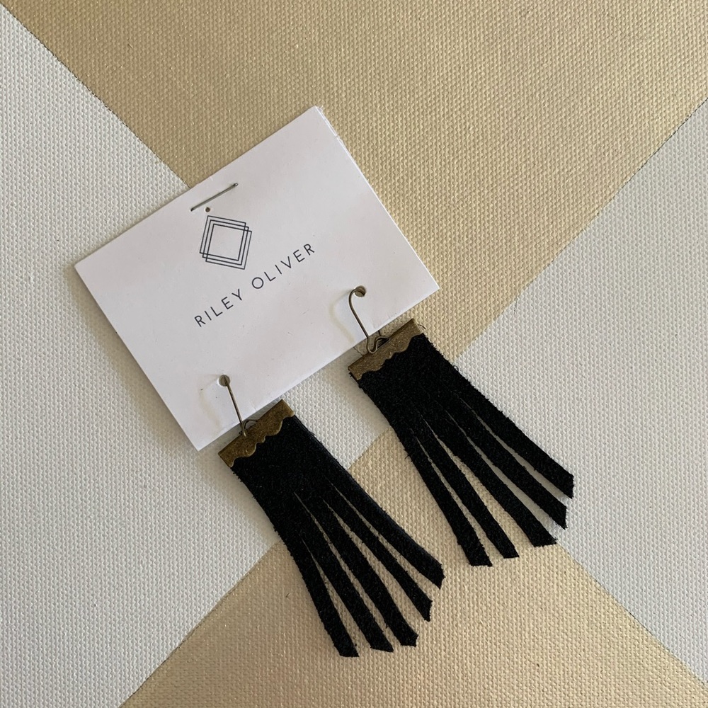 The “Boulder” - Fringe Earring